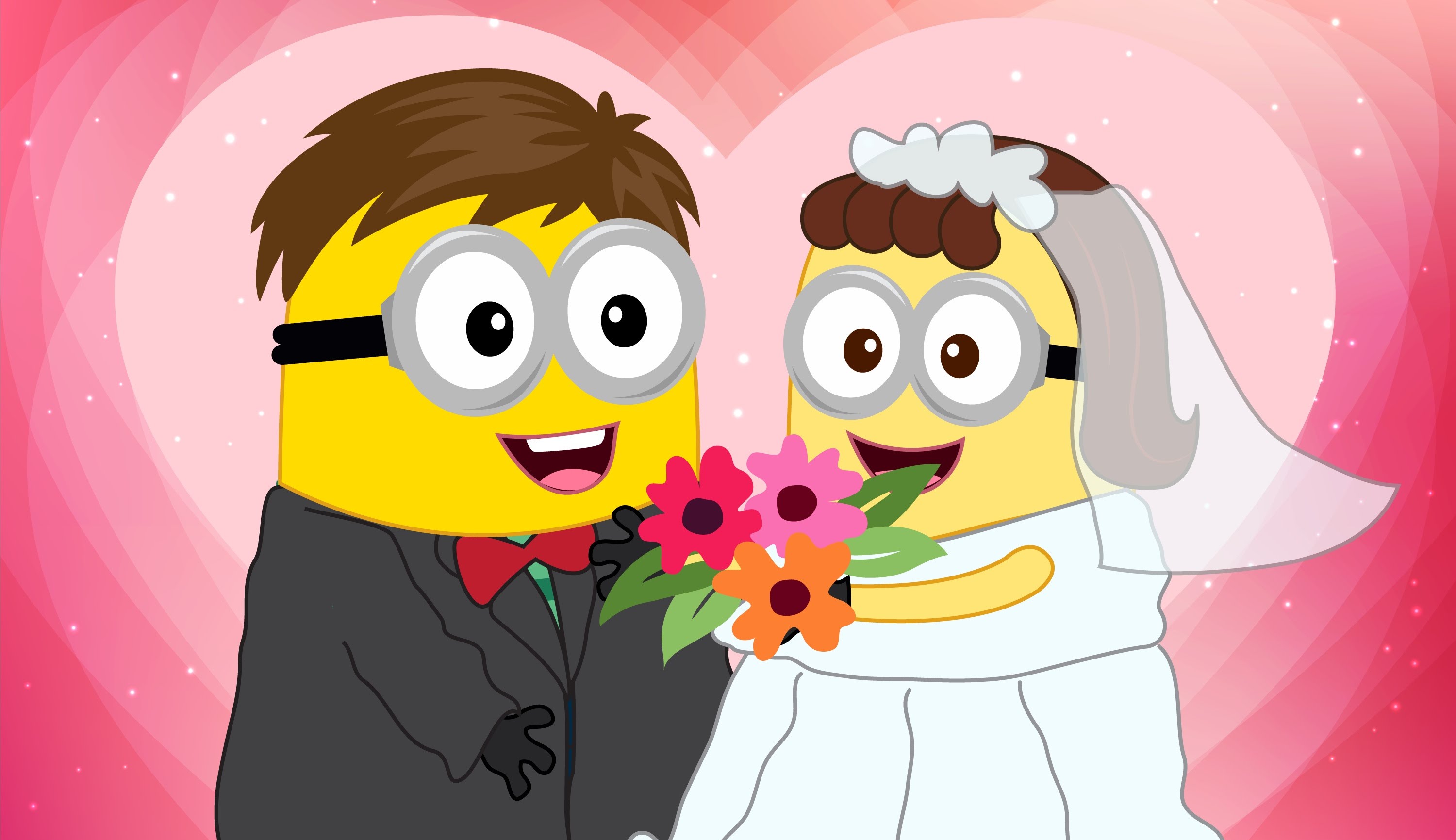 Minions Banana And his Girl Friend Do Wedding Play Full Movie! Finger Family Song Nursery Rhymes