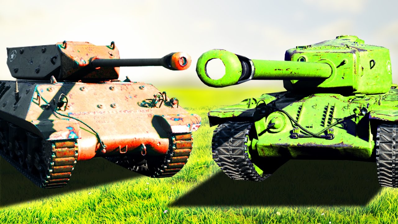 EXTREME TANKS vs TANKS! (World of Tanks)